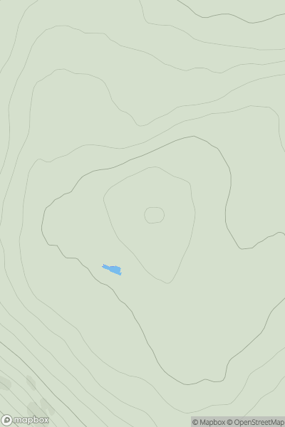 Thumbnail image for Cnoc an t-Sabhail [Loch Vaich to Moray Firth] [NH721817] showing contour plot for surrounding peak